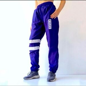 90’s Reebok Blue Track Pants. Women’s Small
